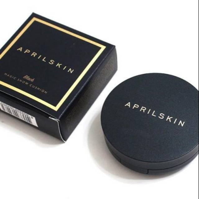 Aprilskin cusion magic + cusion + Bedak Aprilskin Hitam