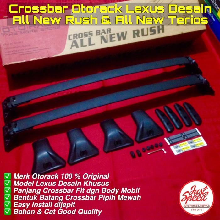 Crossbar Otorack Khusus All New Rush - All New Terios Lexus Desain
