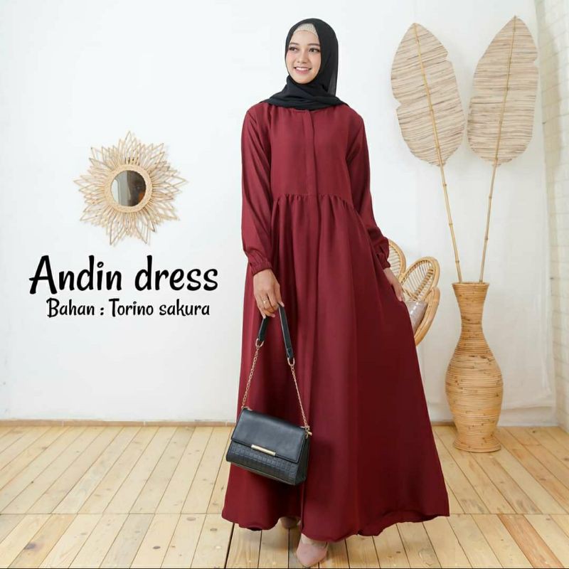gamis andin dress/gamis syar'i