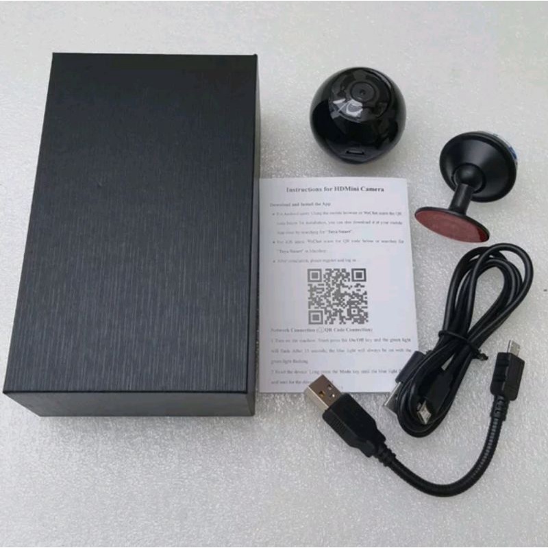 SPY CAMERA MINI 1080P IP HIDDEN SECURITY NIGHT VISION APLIKASI TUYA