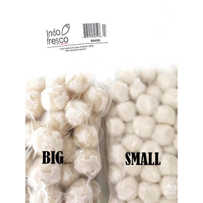 

Bakso Ikan/ White Fish Ball Segar Beku- Frozen Food