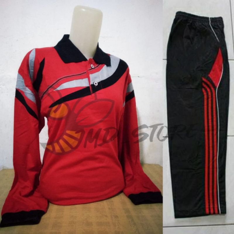 kaos olahraga muslim / stelan senam perempuan / setelan training olahraga muslim