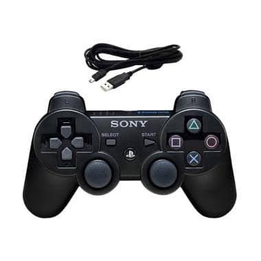 Stik Ps3 Original Wireless + Kabel Usb Stik Sony Ps3 Charger