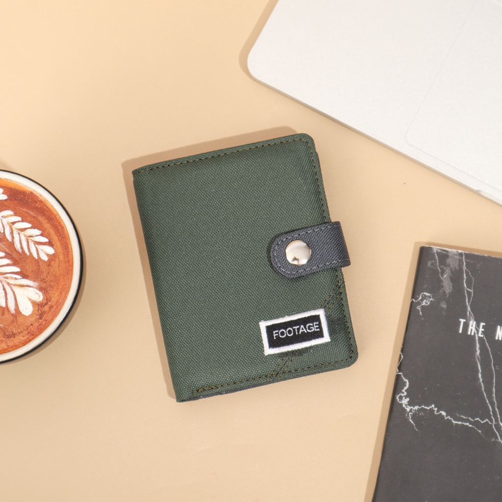 Dompet Pria Wanita  Mini Card Holder Cewek Cowok Wallet Banyak Slot Kartu DL-01 Polos