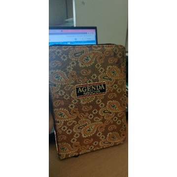 

buku agenda sampul kain batik