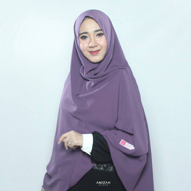 Khimar Nisa (Khimar Syari / Jilbab Syar'i / Jilbab Nonped) by Anizah Khimar