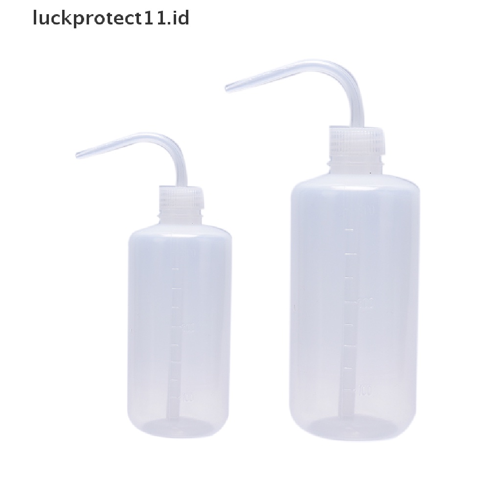 //HG&amp;ID// Eyebrow Eyelash Cleaning Washing Bottle Elbow Long Tube Bottle Flower Waterer .