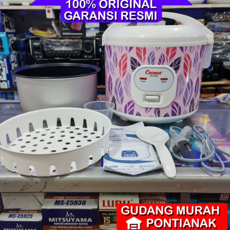 Rice cooker Cosmos CRJ-323s / Magic com cosmos 1,8liter/rice cooker cosmos crj 323s