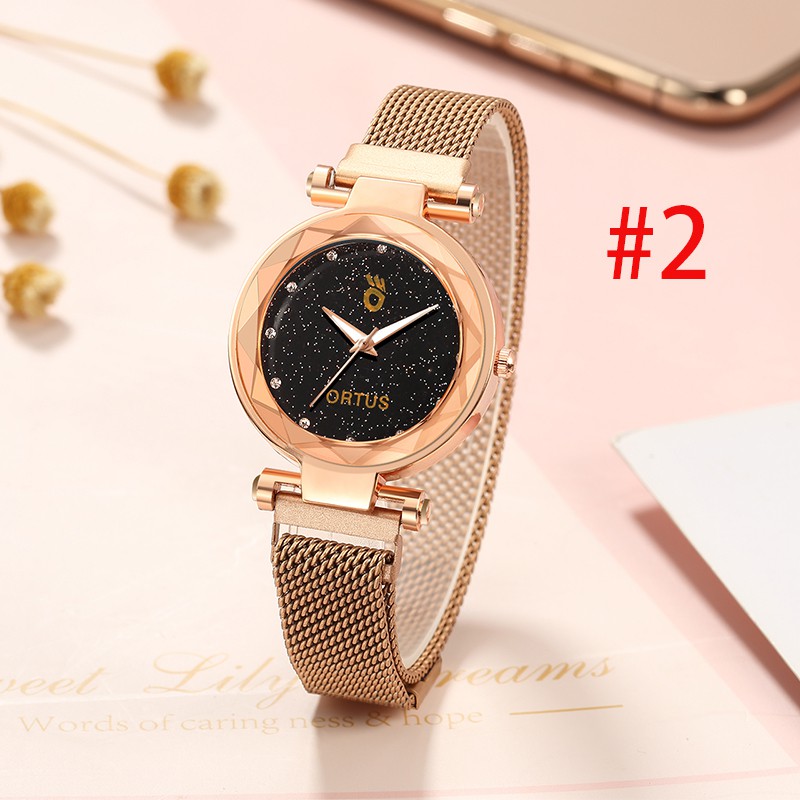 ［ready Stok］Jam Tangan Magnet Rantai Wanita Rantai Pasir