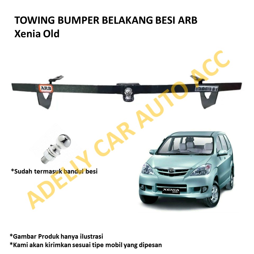 Towing Besi Belakang ARB Mobil Daihatsu Xenia Lama