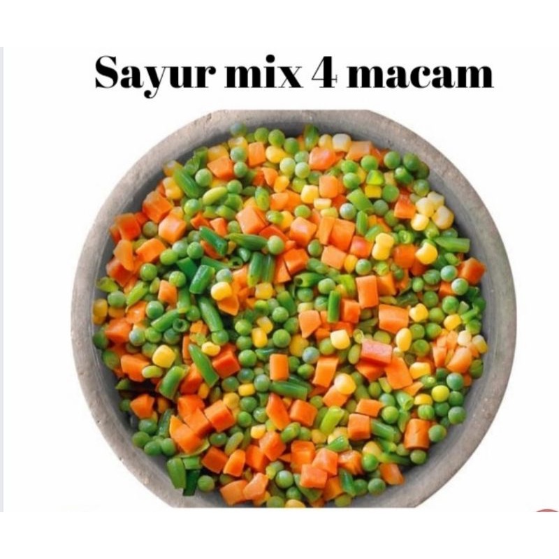 

Sayur Mix Vegetable 4 macam