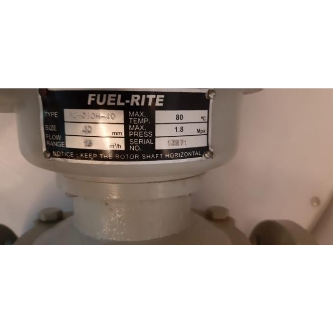 Flow Meter Oval Gear Merk Fuel-Rite Size 1.5 Inch Type Fu-Ciom-40