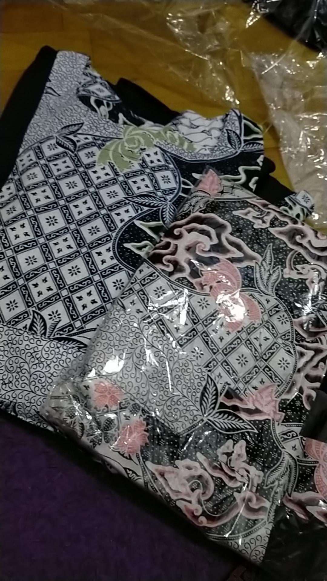 Atasan Batik Dolby Dolbi Dobby Doby Tenun Sutra Tulis Halus Katun Atbm Baron ,sarombit Atasan
