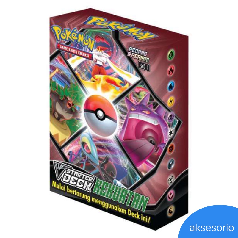 [PROMO] Pokemon TCG Indonesia Seri 10 Koleksi V Starter Deck Kekuatan SCD1