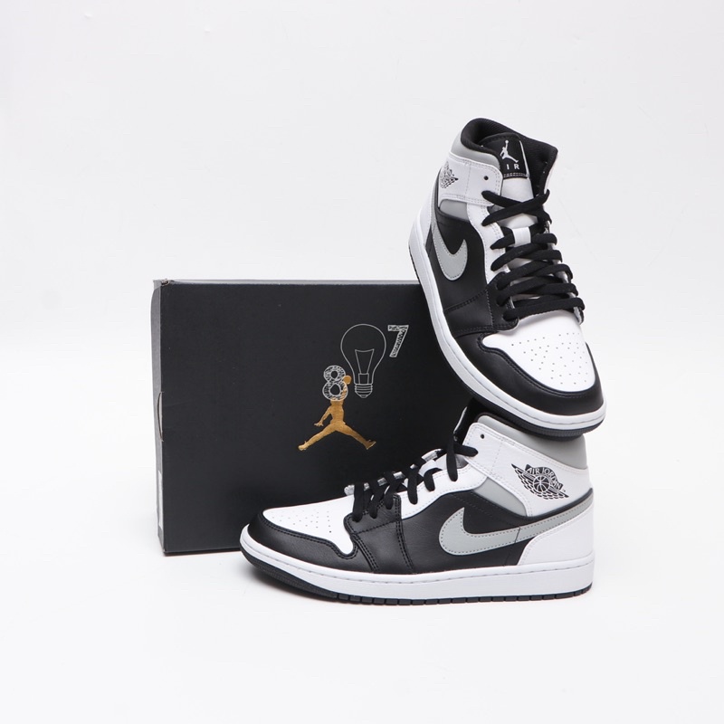 jordan 1s mid white shadow