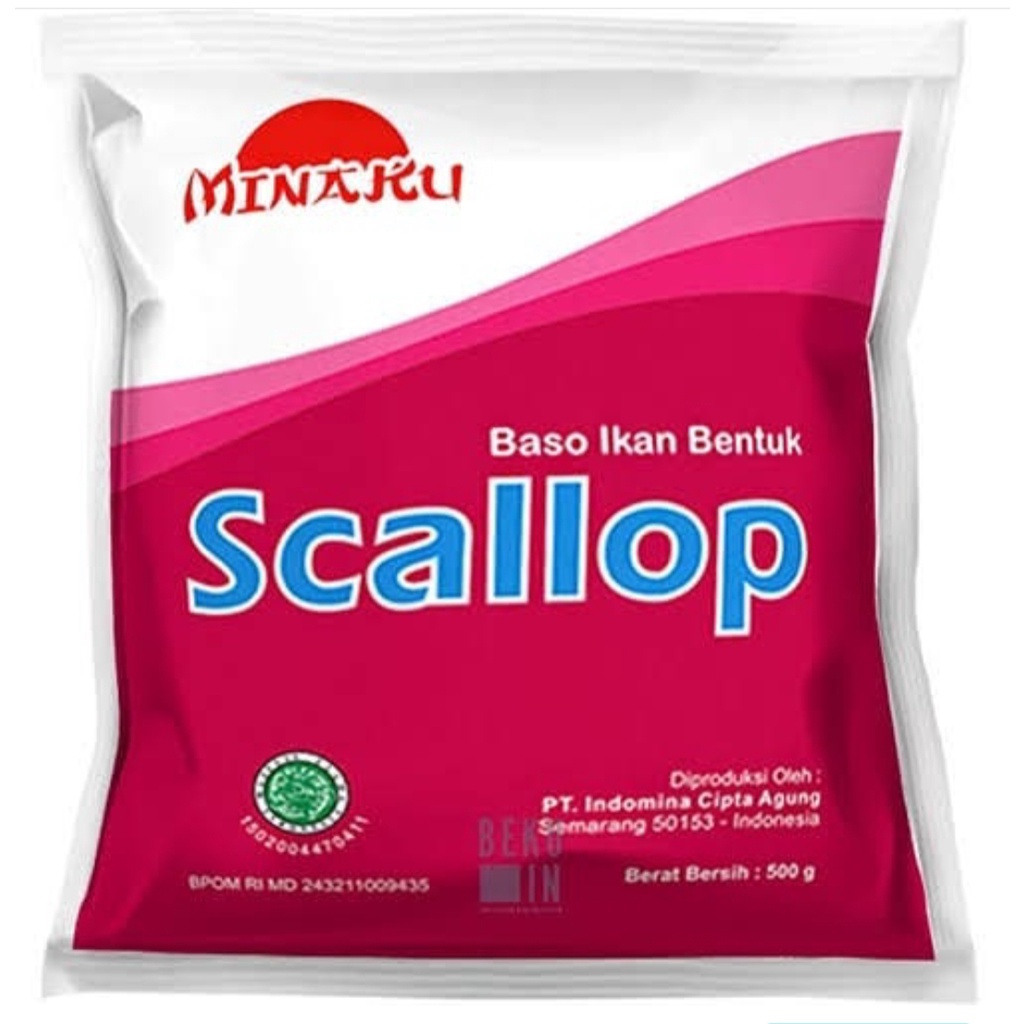 

Minaku Scallop 500 gram