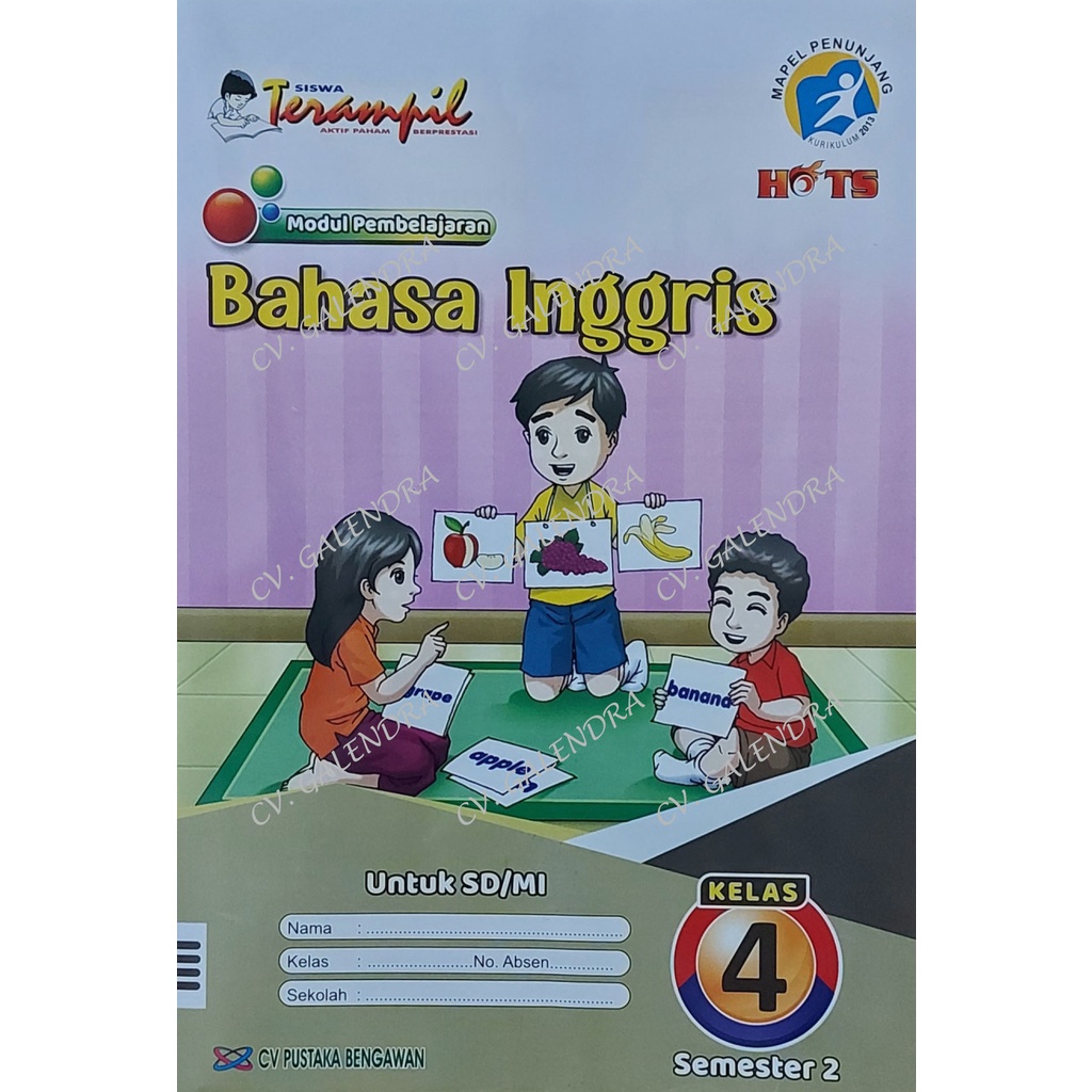 LKS Bahasa inggris – Terampil SD/MI Kls 4 Semester 2