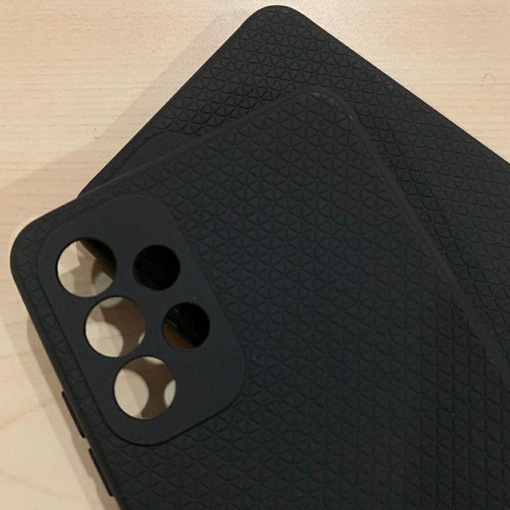 CASE CARBON FIBER XIAOMI POCO M4 PRO PREMIUM HITAM