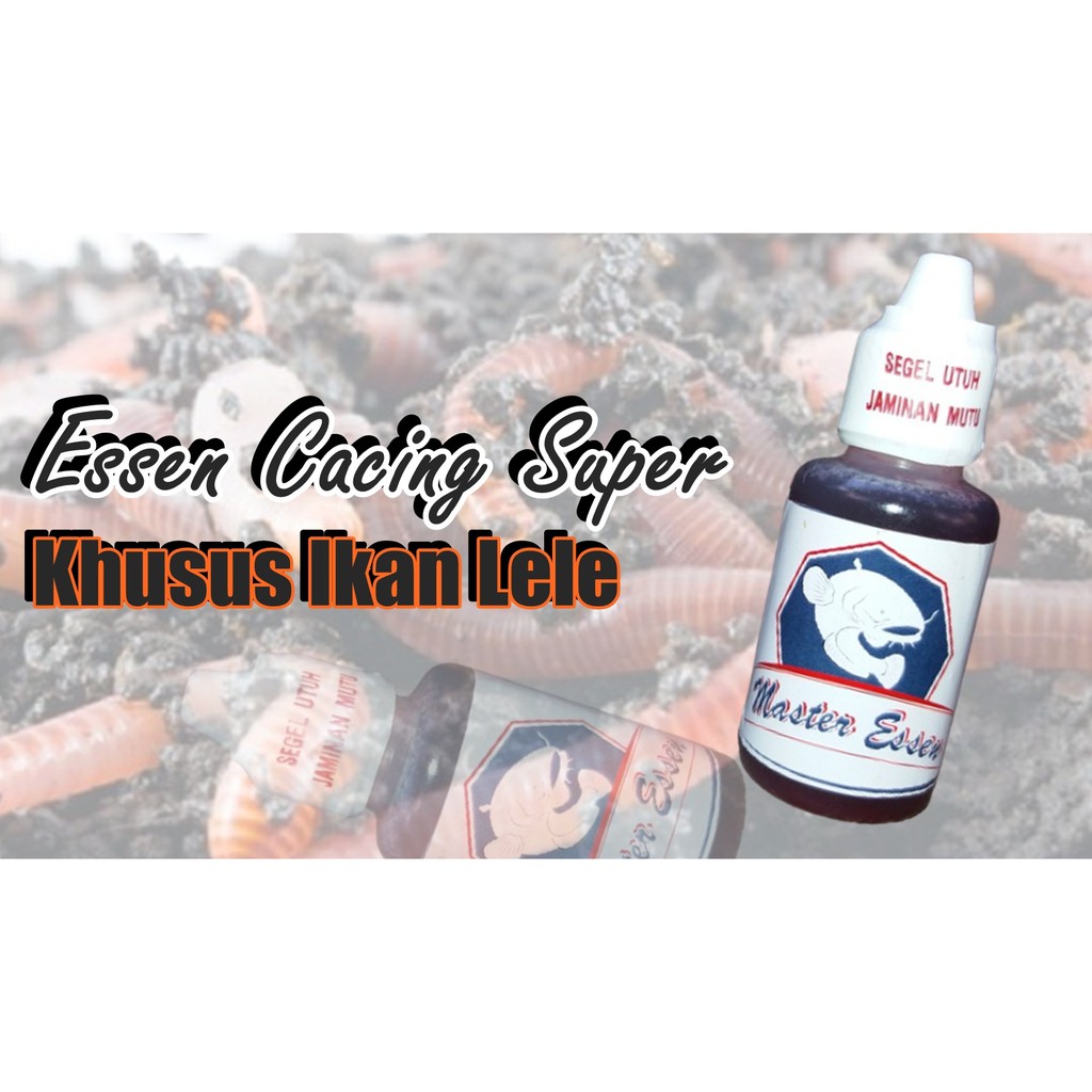 Essen Cacing Super Oplosan Ikan Lele Bawal - Master Essen