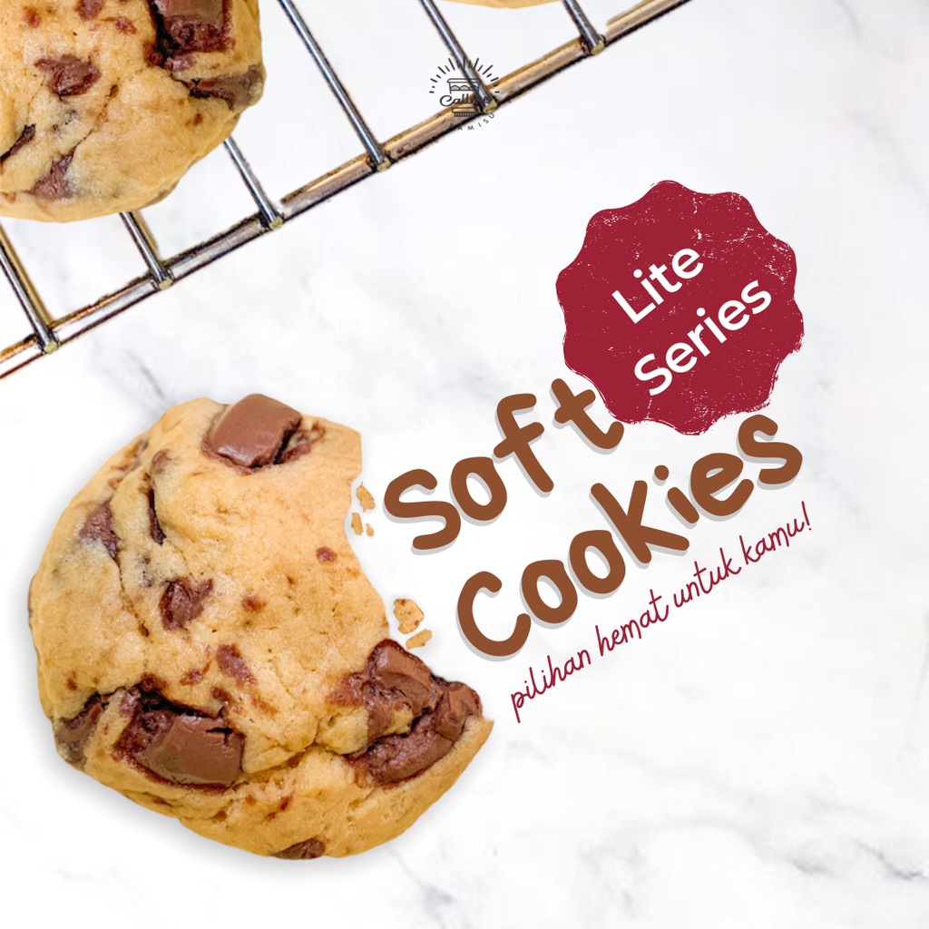 

Soft Cookies LITE (Chocolate Compound Chunks)