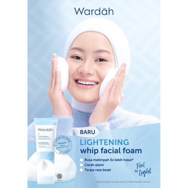 Wardah Lightening Whip Facial Foam