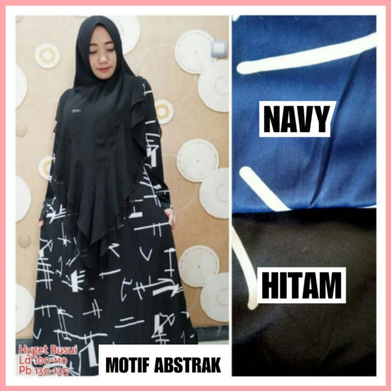 [Fashion Muslim] GAMIS HYGET PART 1 terbaru | busui | murah meriah | jumbo | motif
