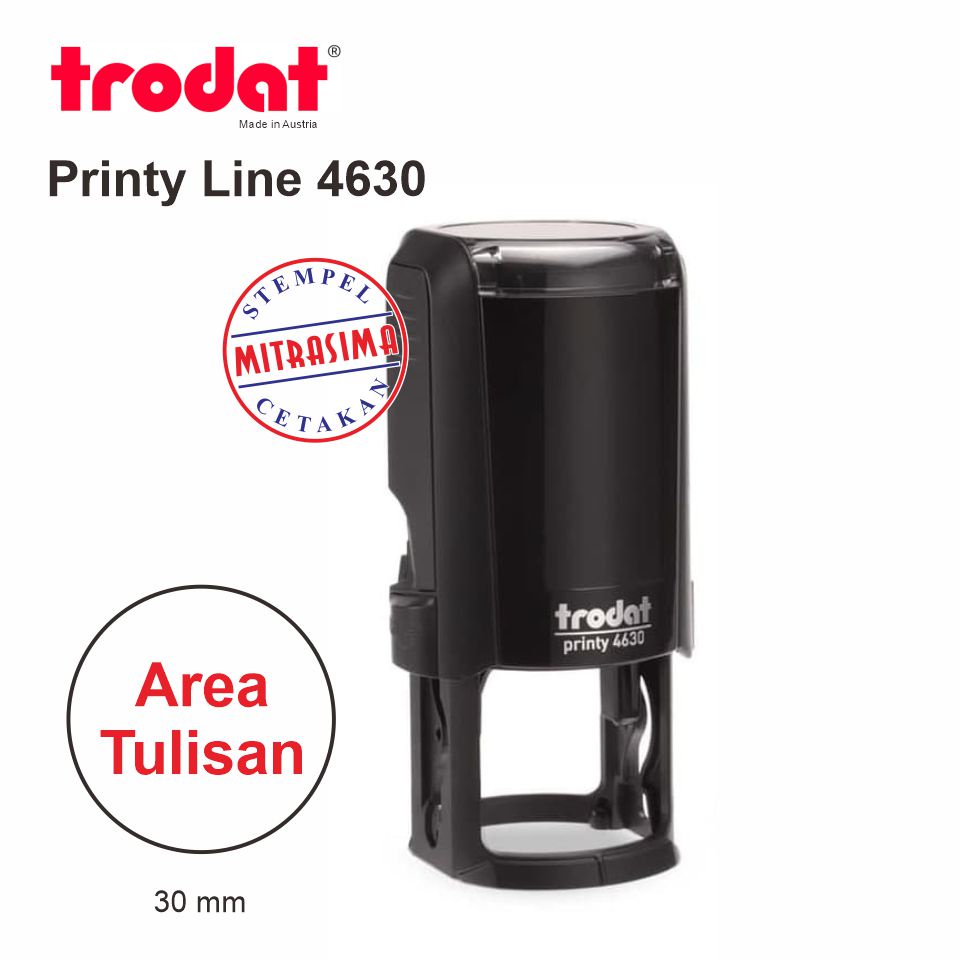 

Stempel Trodat 4630 ( Model Bulat )