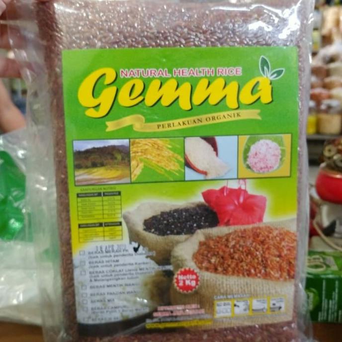 

BERAS MERAH SOSO (KUPAS KULIT) GEMMA