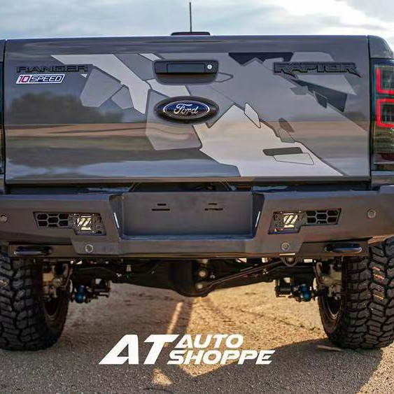 Bumper Belakang Option Style untuk Ford Ranger T6 T7 T8 Raptor F150
