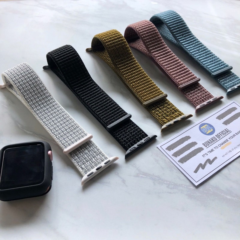 STRAP SMARTWATCH APPLE WATCH NYLON SPORTLOOP SERIES 1 2 3 4 5 6 7 8 SE