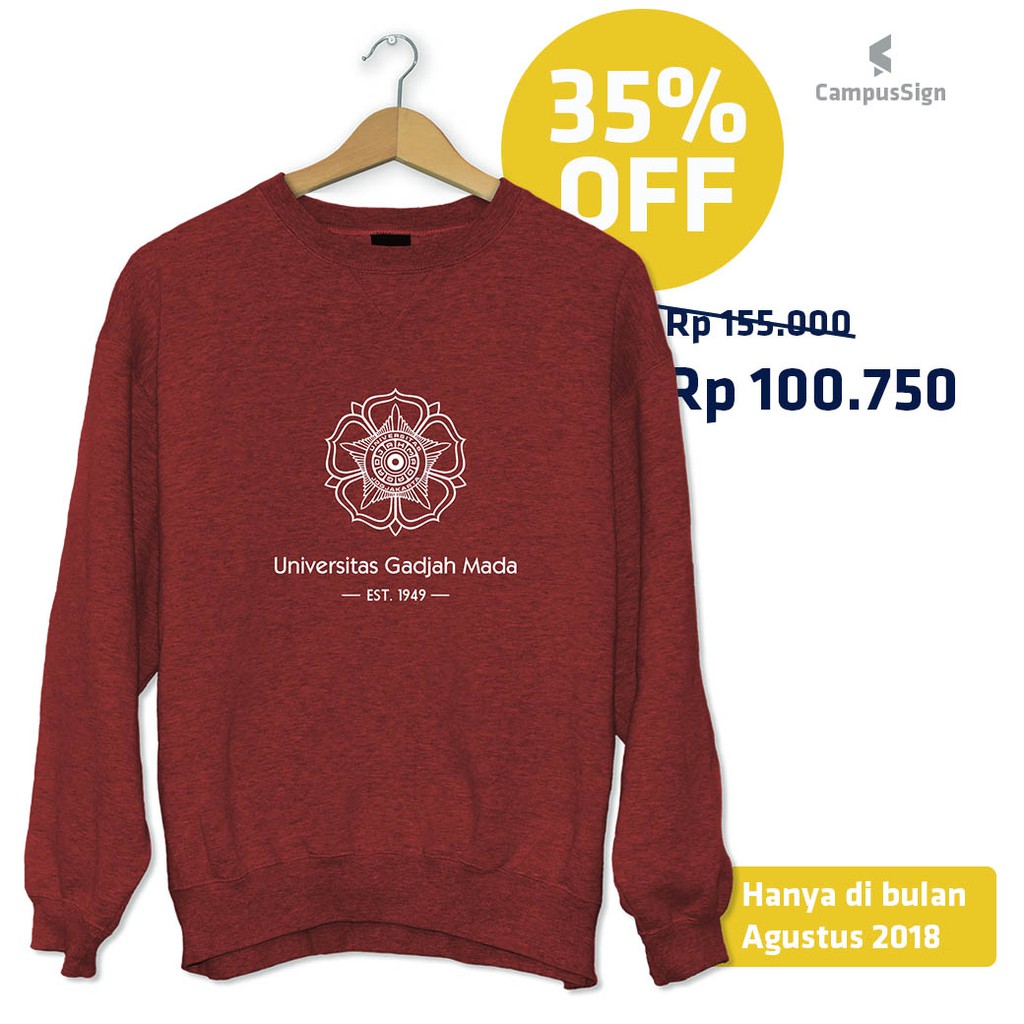 Sweater logo UGM