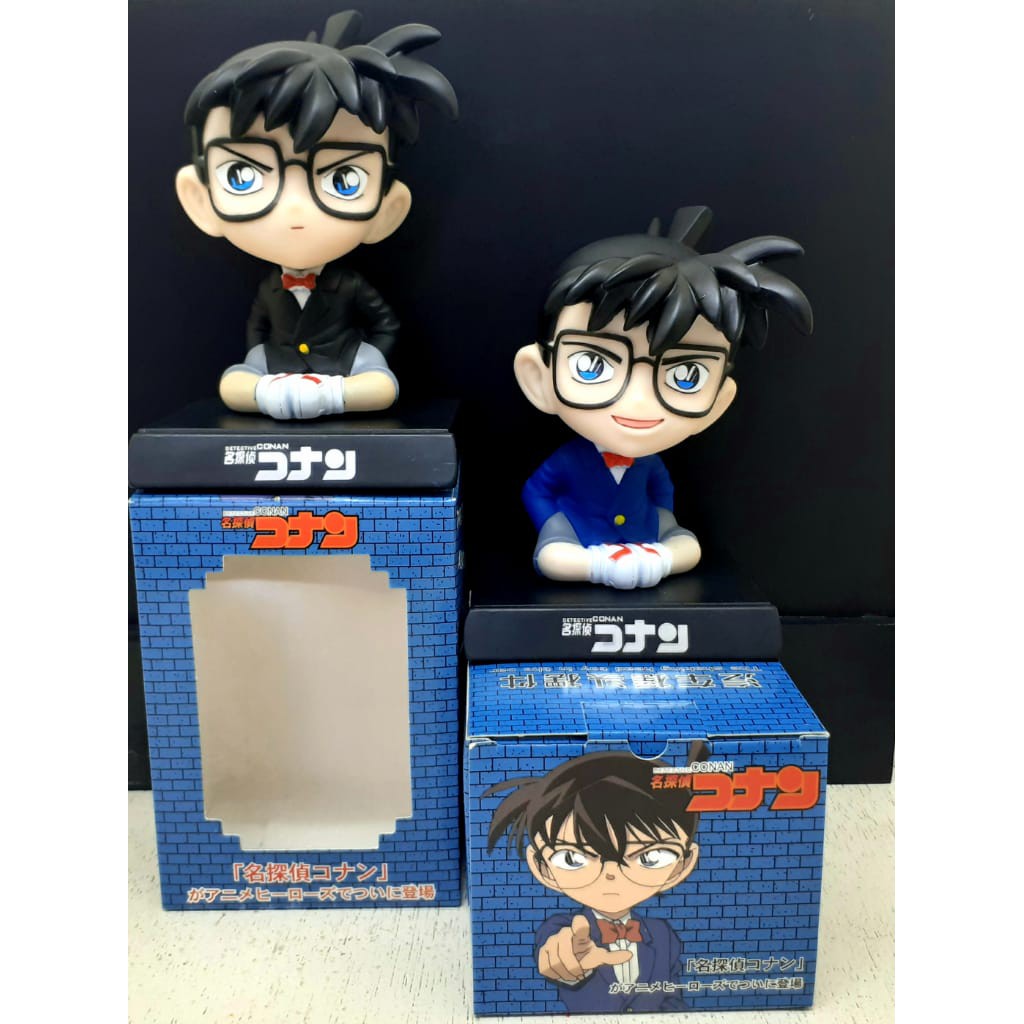 Pajangan Dashboard Mobil Figure Conan Bobble Head