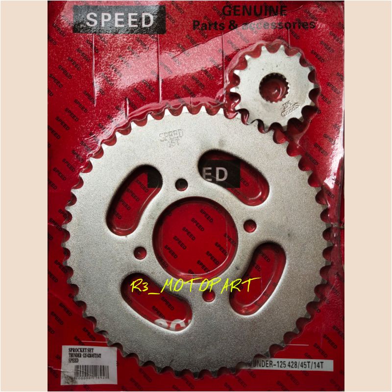 Gir/Gear Depan Belakang Thunder 125 #Bukan SSS