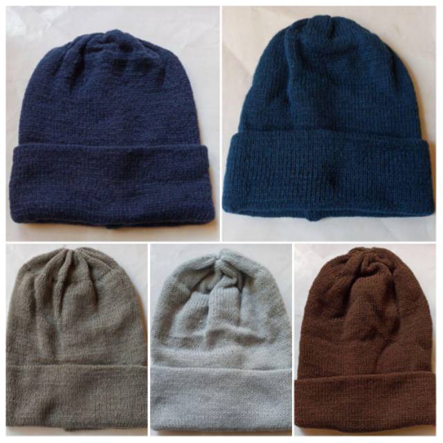 Topi rajut dewasa kupluk