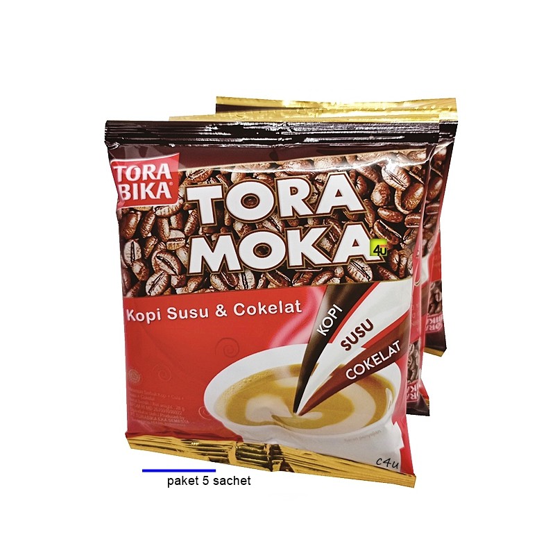 

Torabika MOKA - Kopi Instan Rasa Cokelat - Paket 5 Sachet