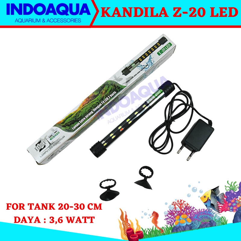 Jual Lampu Led Aquarium Tahan Air Kandila Z Cahaya Rgbw For Tank