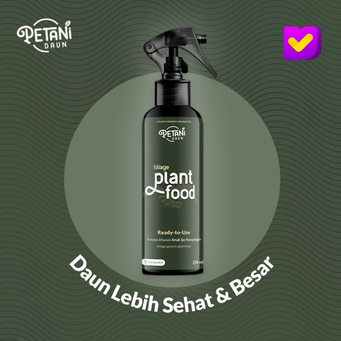 FOLIAGE PREMIUM -  Plant Food Pupuk Daun khusus Tanaman Hias Daun