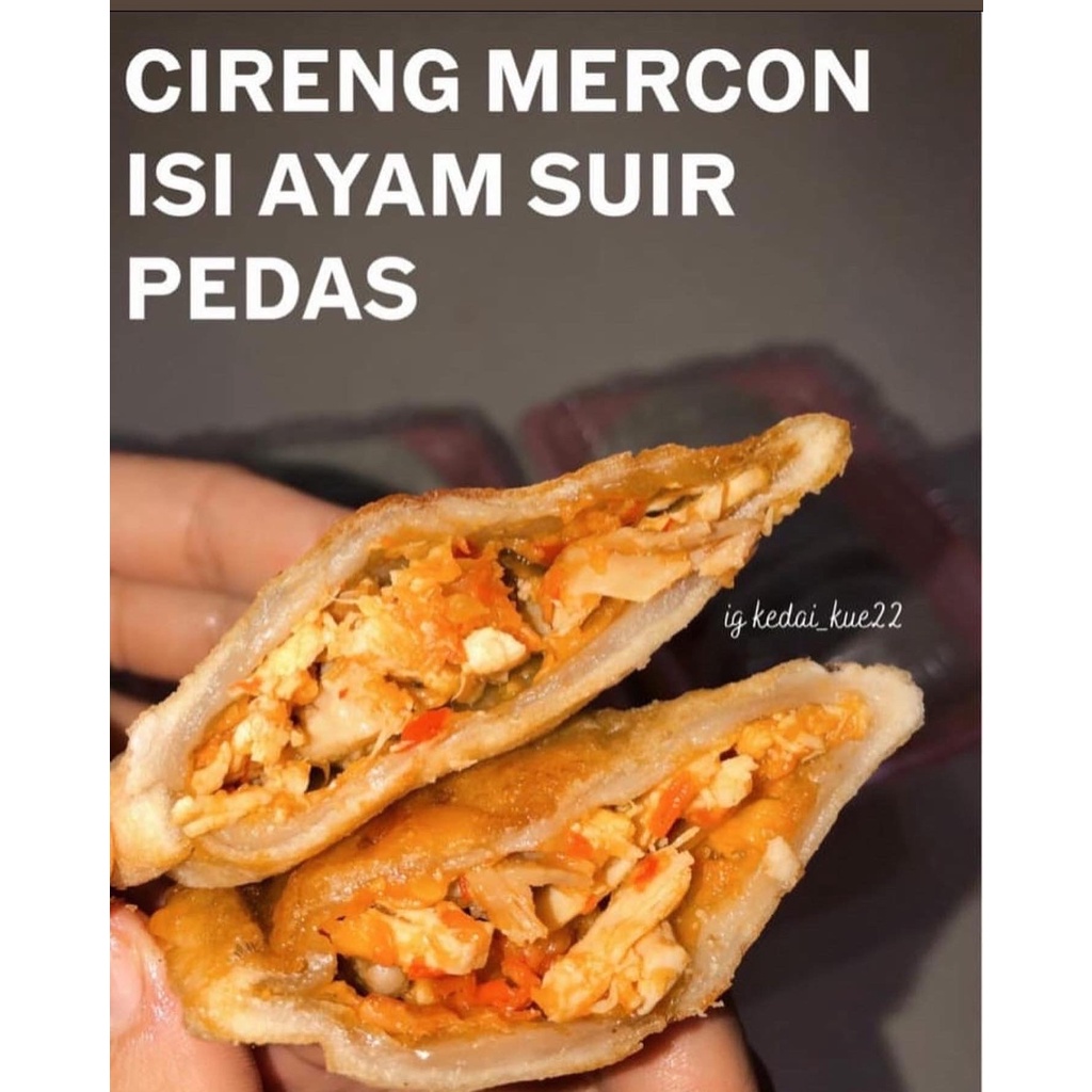 

CIRENG ISI AYAM SUIR PEDAS (Mateng)