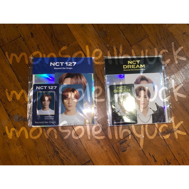 ID card beyond live haechan nct dream 127