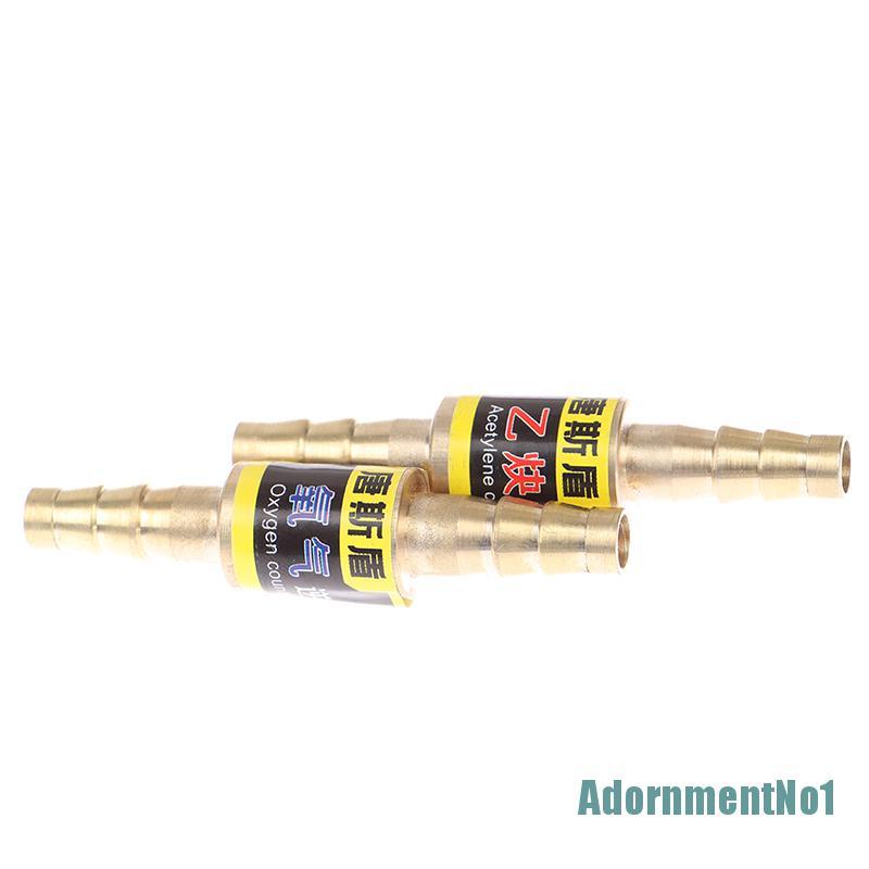 (Adornmentno1) 1pc Katup Pipa Flashback Arrestors Of Acetylene &amp; Oxygen Fuel Check