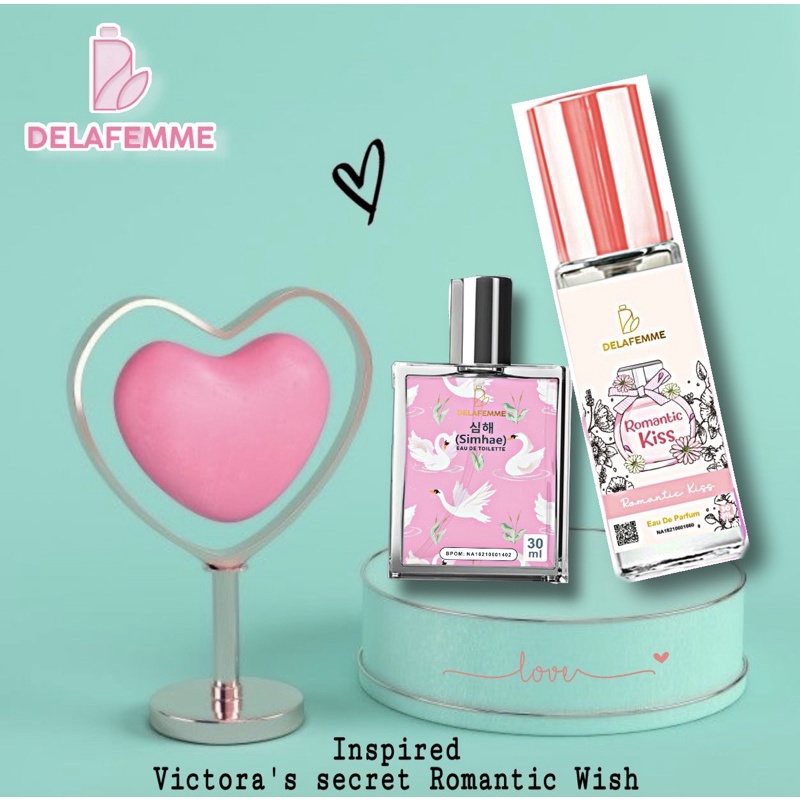 DELAFEMME PARFUM VICTORIA SECRET/ PARFUM DELAFEMME BPOM