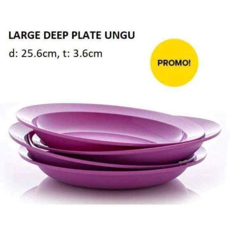 large deep plate ungu (1)