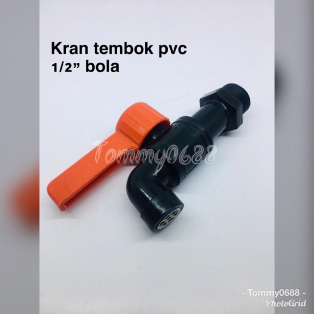 KRAN TEMBOK 1/2" HIOSHI KRAN DINDING ABS KRAN KAMAR MANDI KERAN AIR