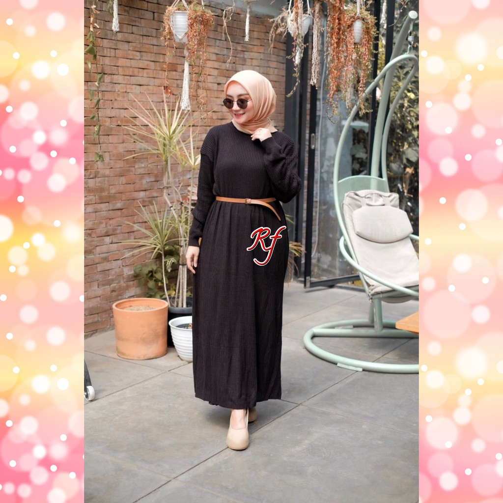 Dress boxi /long dress boxi /gamis rajut /dress rajut