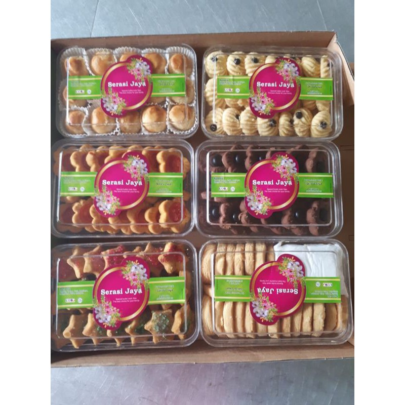 Paket Kue Kering Lebaran Serasi Jaya|Parcel Kue Kering Lebaran