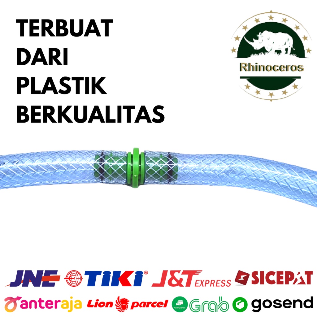 Penyambung Selang Air Konektor Lurus Sambungan Quick Connector 1/2&quot; dan 5/8&quot;