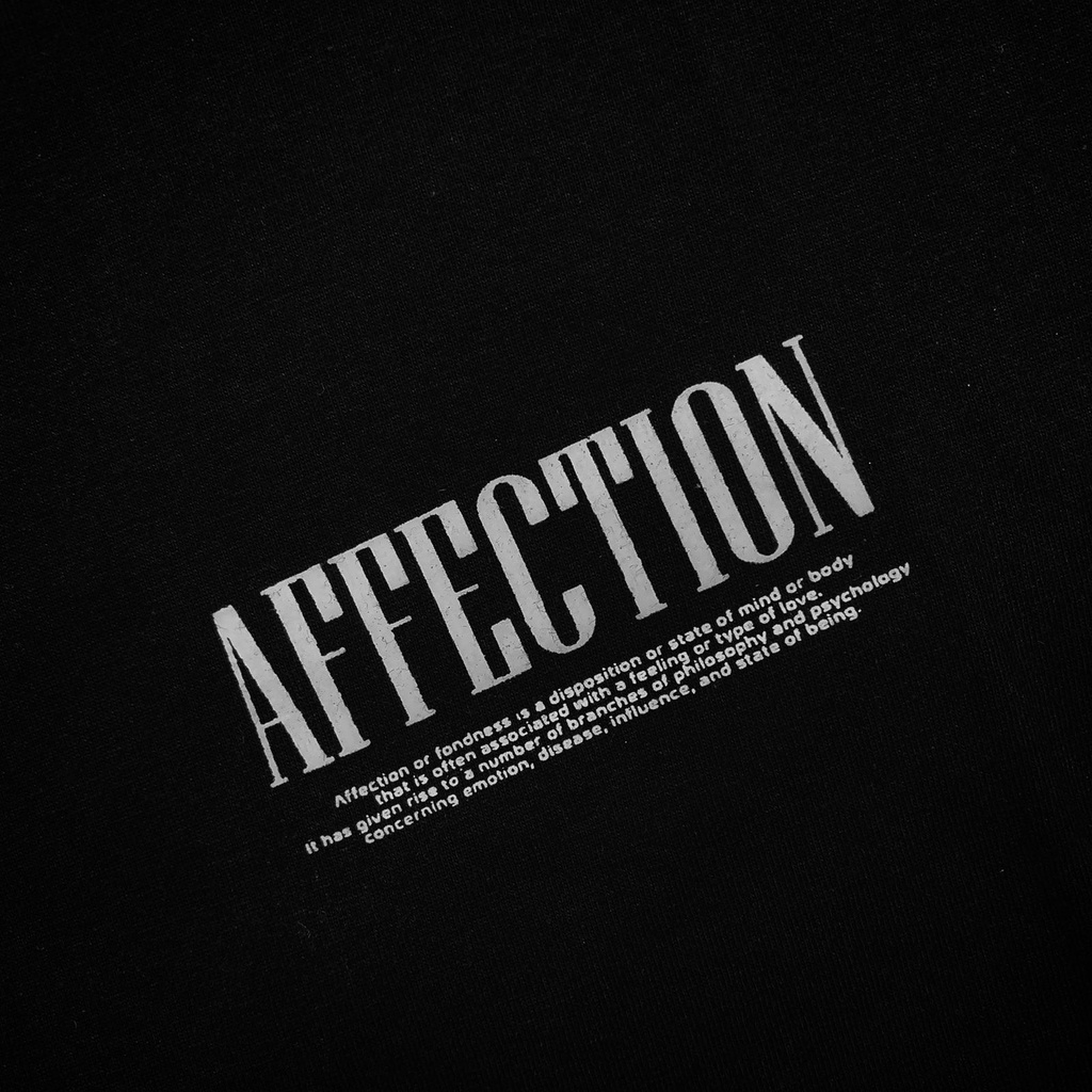 Almost Studio - T-Shirt - Affection - Black