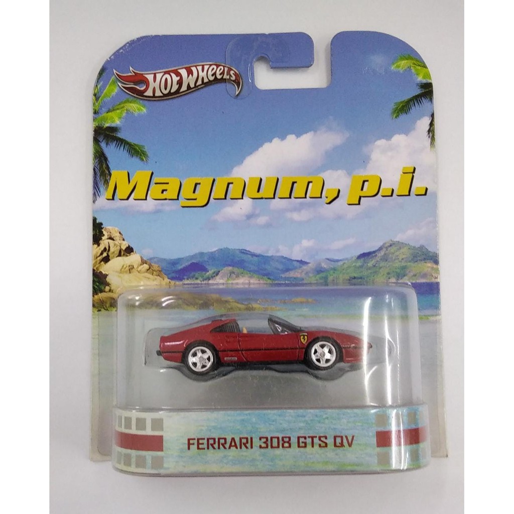 Diecast Hot Wheels Ferrari 308 GTS QV RED Magnum P.i. Pi HW Retro Hotwheels Mobil Mainan Anak HART TO HART DINO 246 GTS