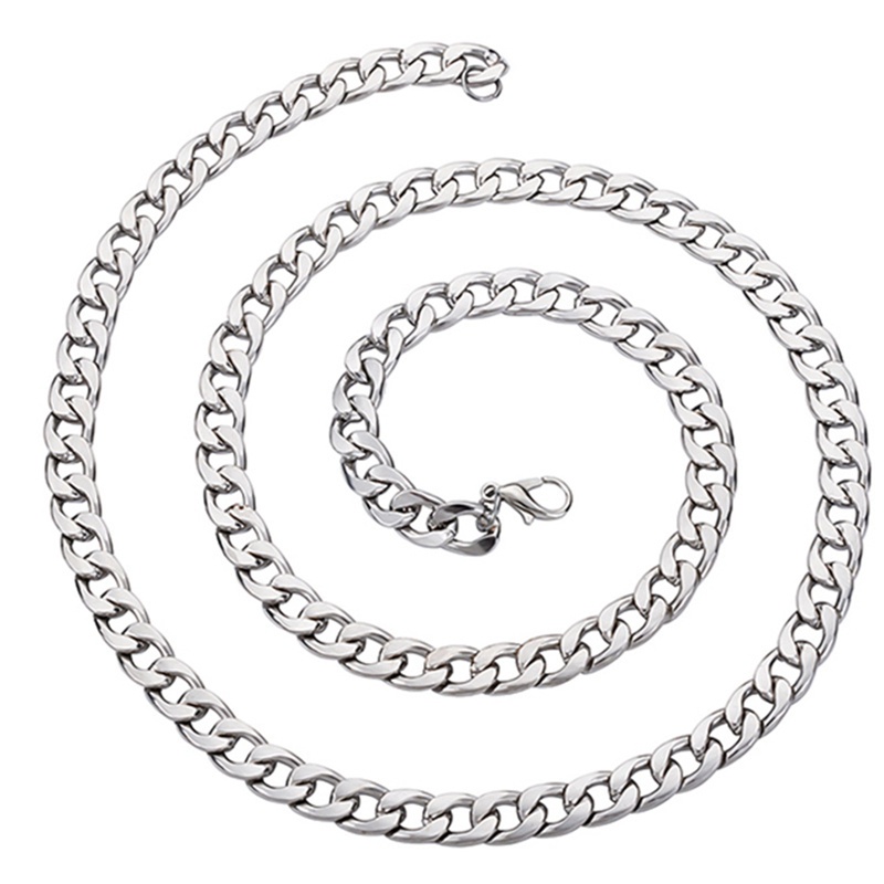 Kalung Rantai Tebal Gaya Hip Hop Untuk Pria Dan Wanita