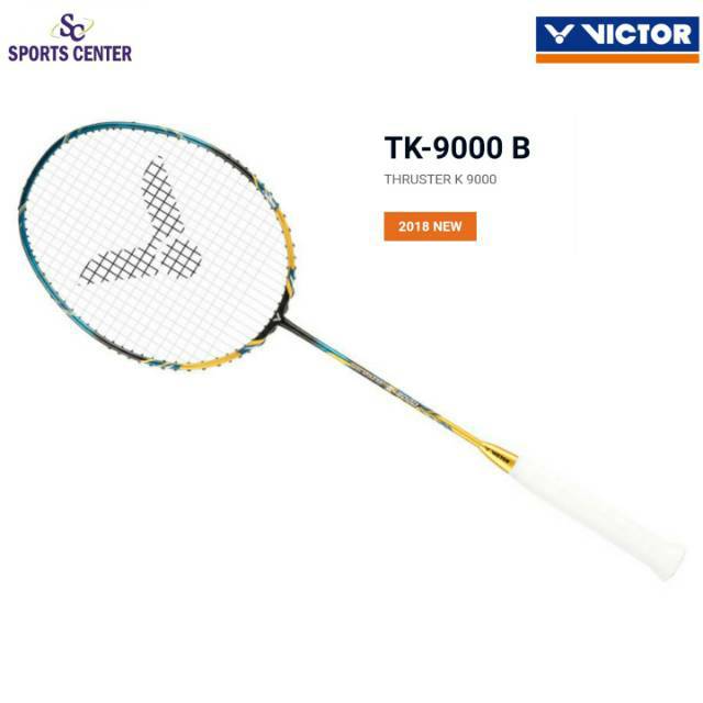 Clear Sale Raket Badminton Victor Thruster K 9000 B / TK 9000 B (4U 5U )